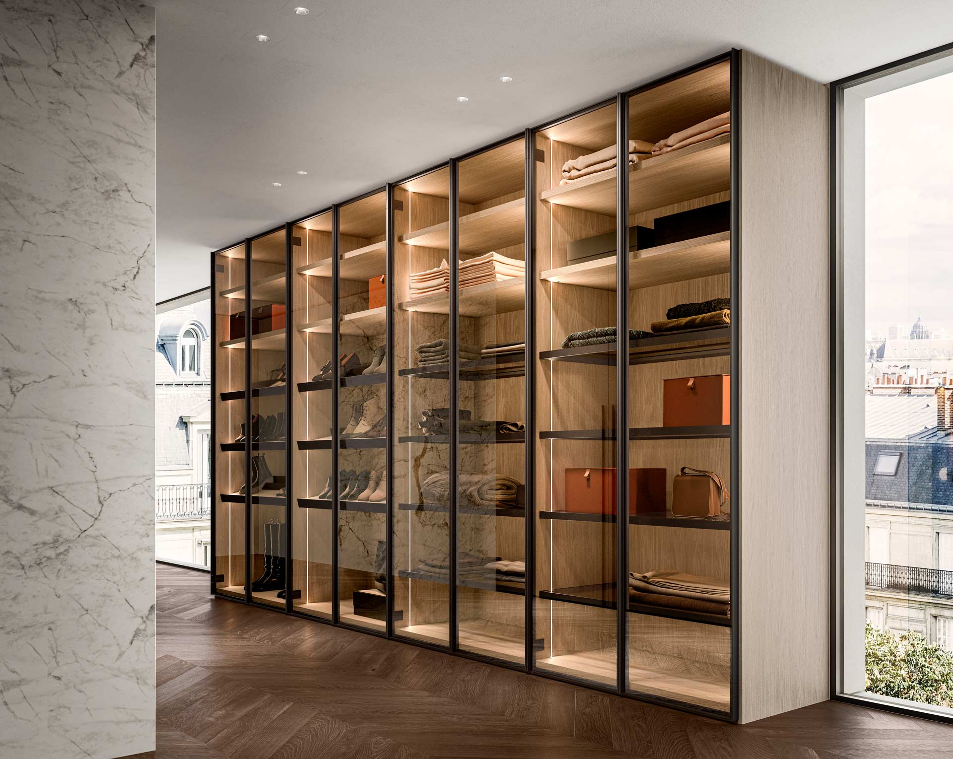 Cabina-Armadio-A-03 Armadi - Zona armadio - Composit