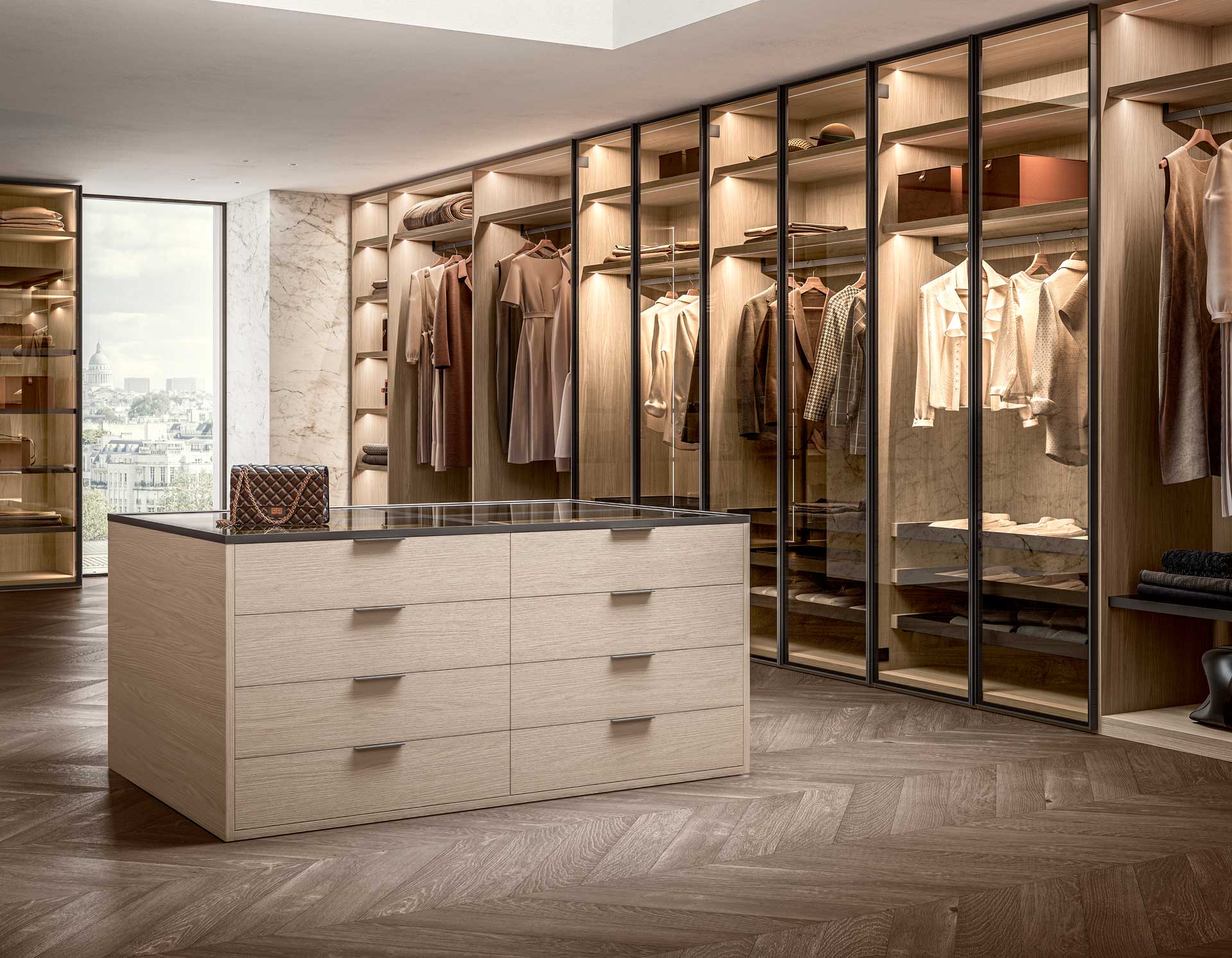 Cabina-Armadio-A-07 Armadi - Zona armadio - Composit