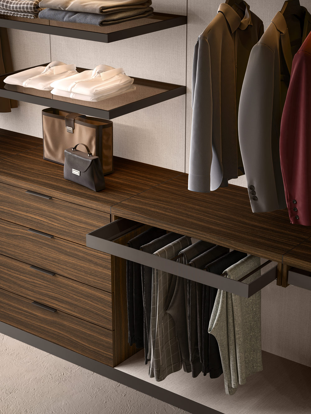 Cabina-Armadio-B-09 Armadi - Zona armadio - Composit