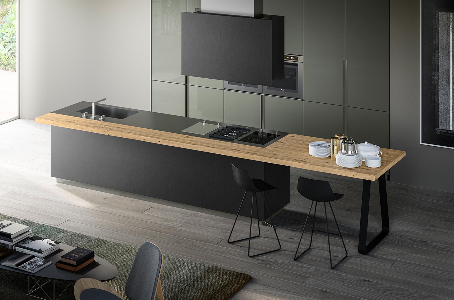 Lounge Kitchen - Composit