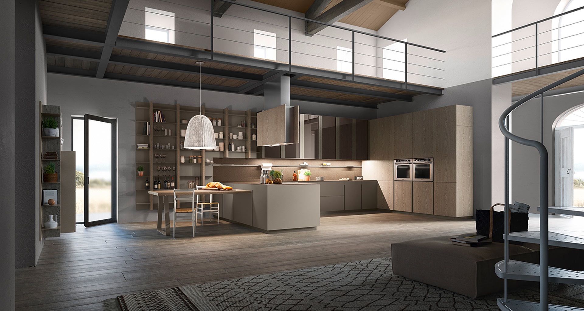 Lounge Kitchen - Composit